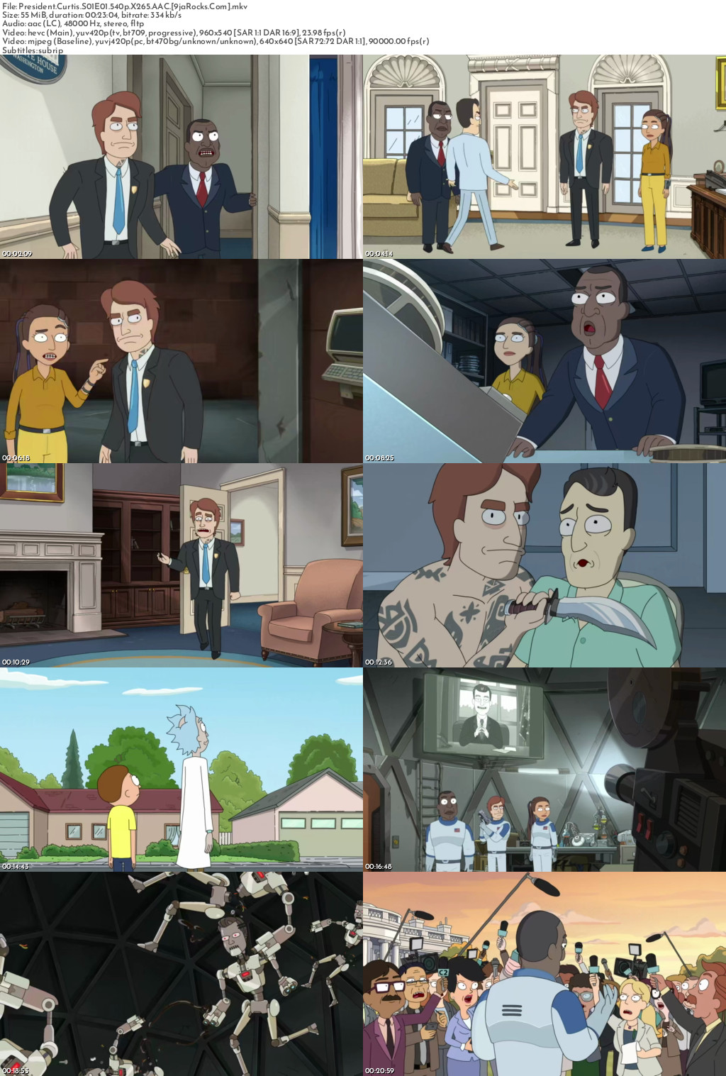 President Curtis (2026 Cartoon Series) Season 1 Screenshot 1
