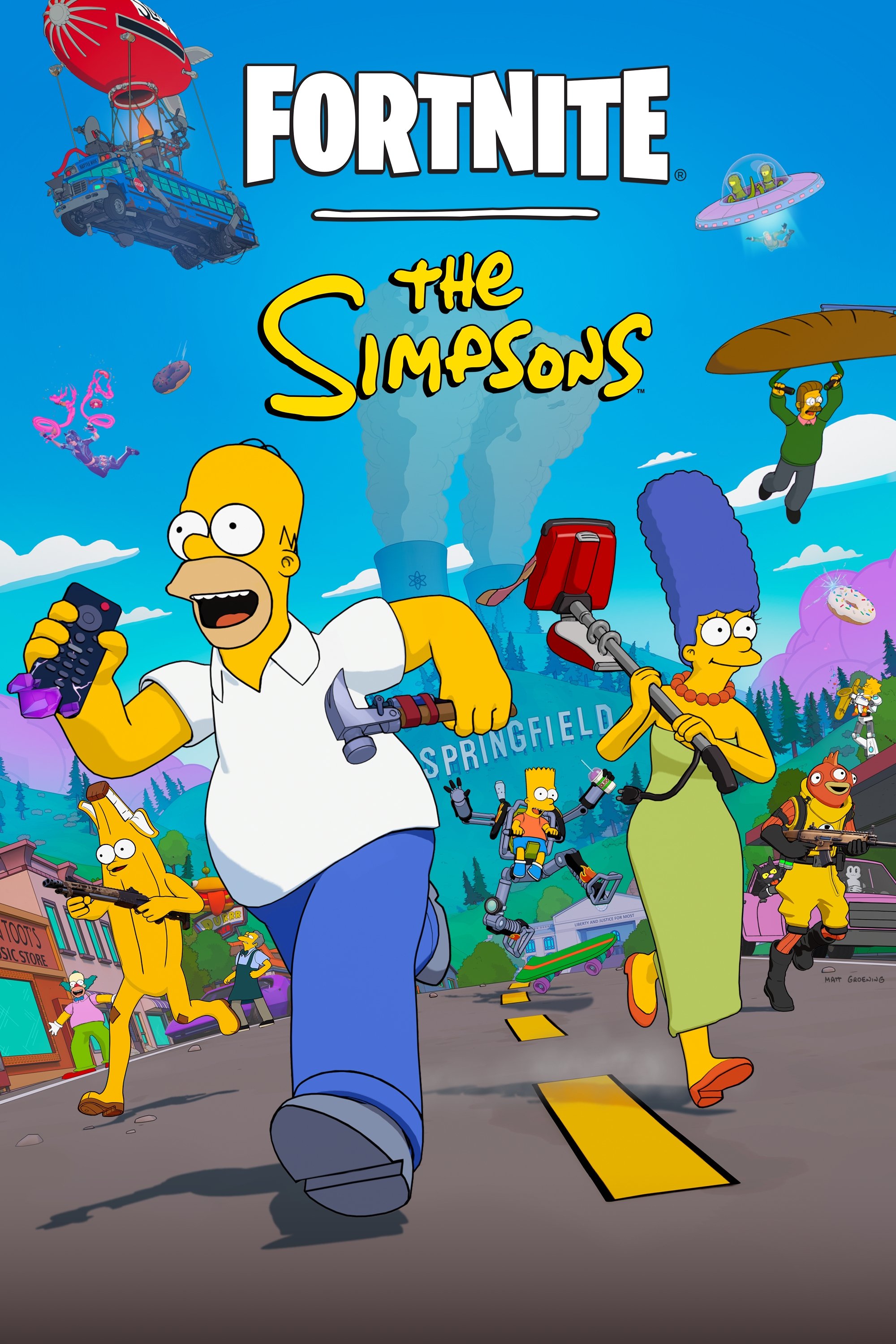 Fortnite x The Simpsons (2025 Cartoon Series)