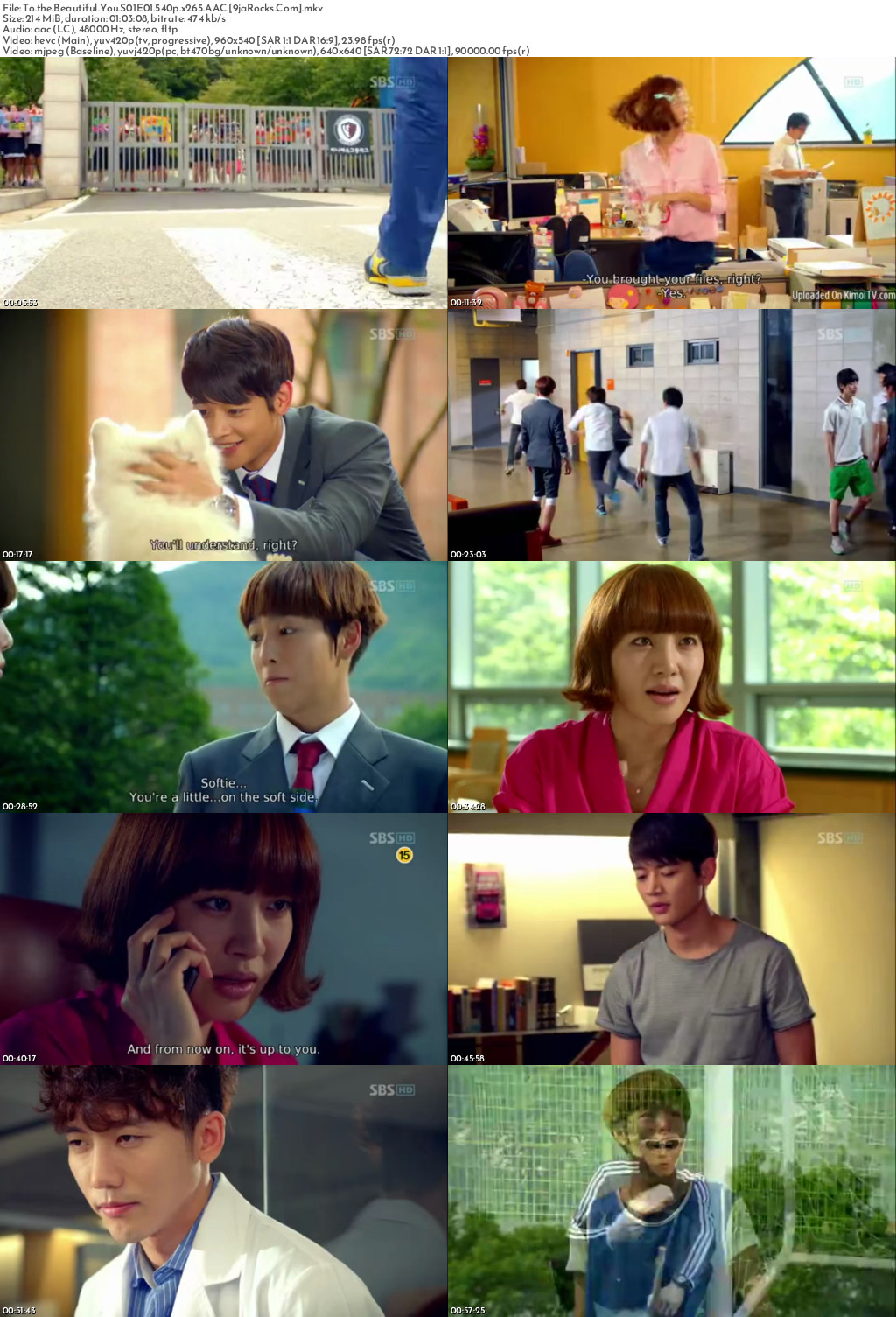 To The Beautiful You (2012 Korean Drama) Season 1 Screenshot 1