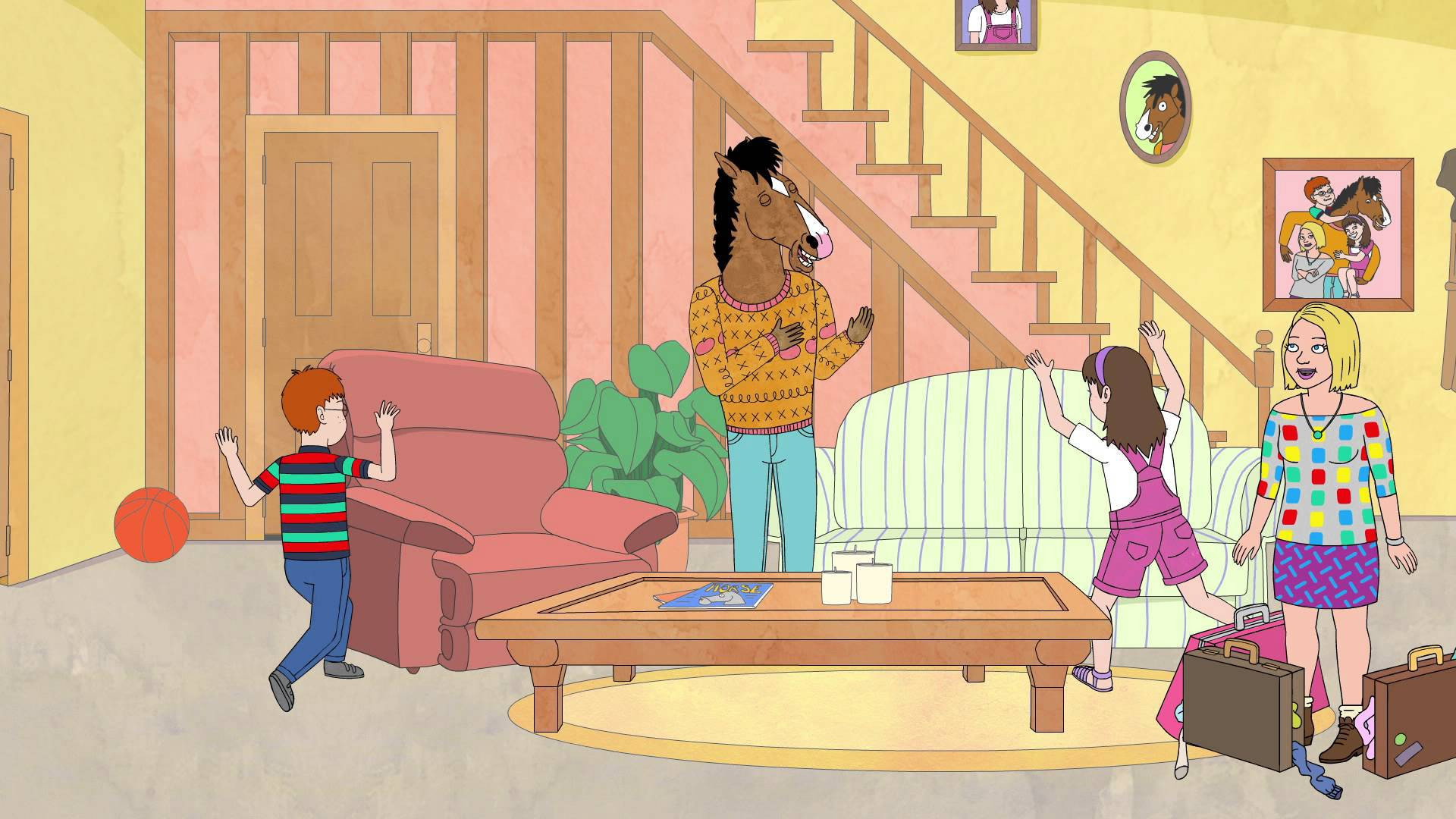 BoJack Horseman (2014 Cartoon Series) Season 3 Screenshot 2
