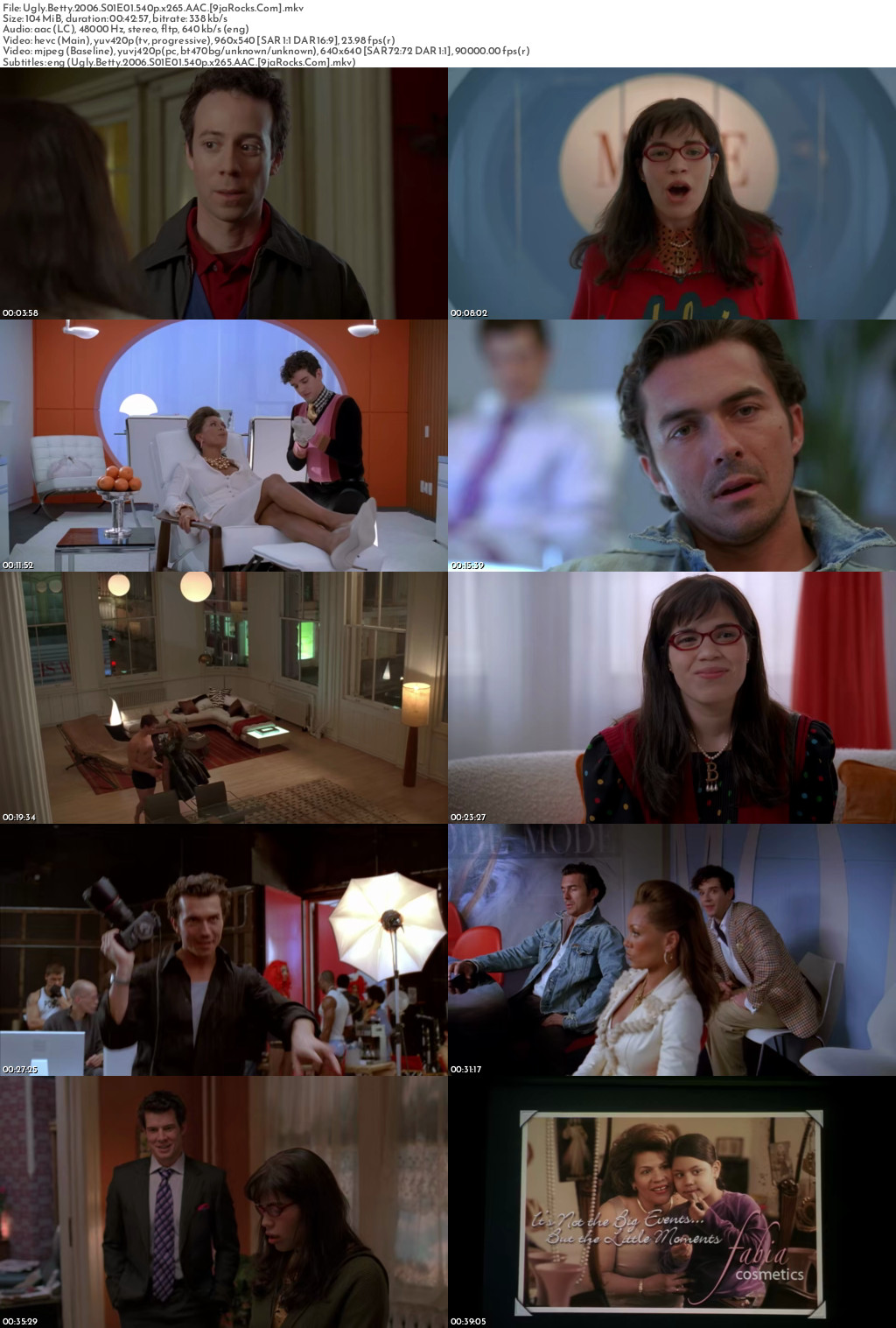 Ugly Betty (2006 TV Series) Season 1 Screenshot 1