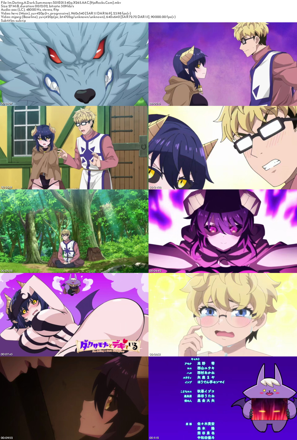 I’m Dating a Dark Summoner (2026 Anime Series) Season 1 Screenshot 1