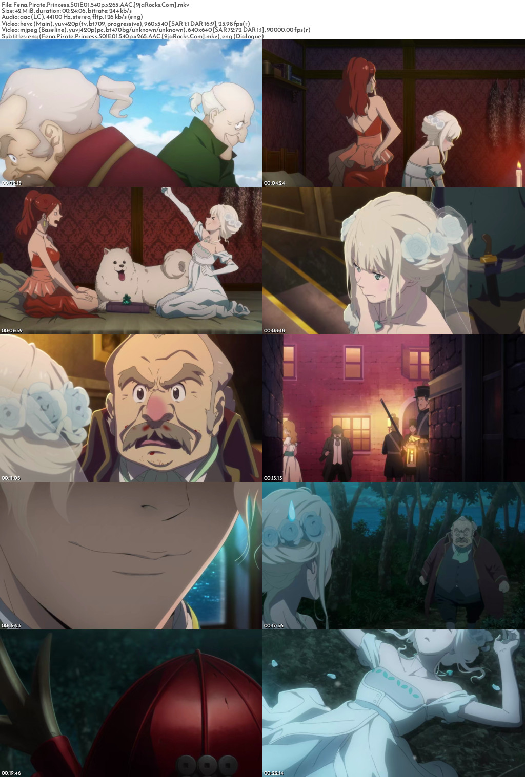 Fena: Pirate Princess (2021 Anime Series) Season 1 Screenshot 1