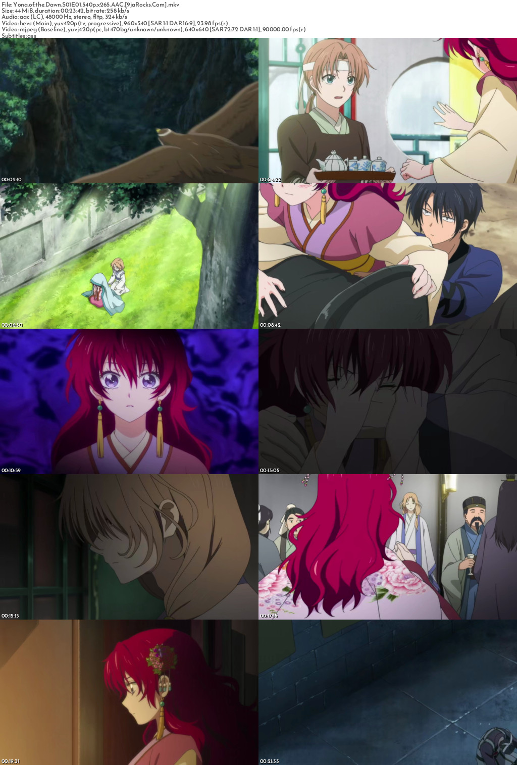 Yona of the Dawn (2014 Anime Series) Season 1 Screenshot 1