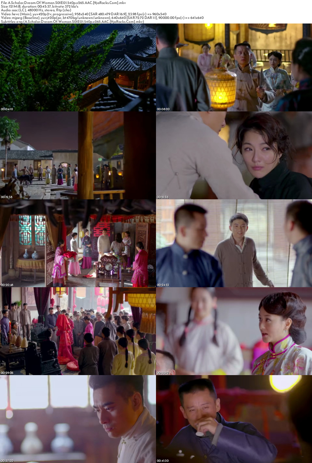 A Scholar Dream of Woman (2015 Chinese Drama) Season 1 Screenshot 1