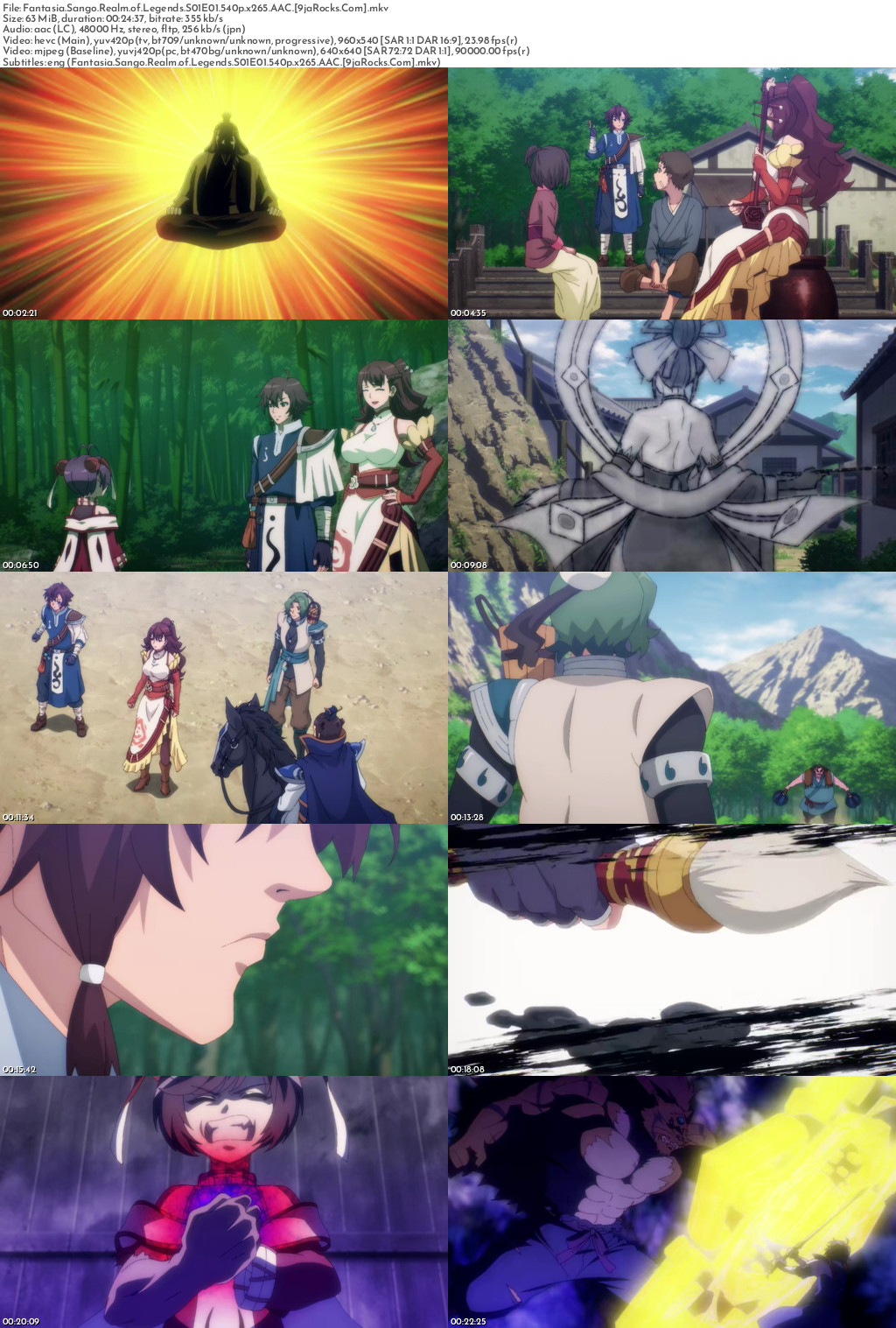 Fantasia Sango – Realm of Legends (2022 Anime Series) Season 1 Screenshot 1