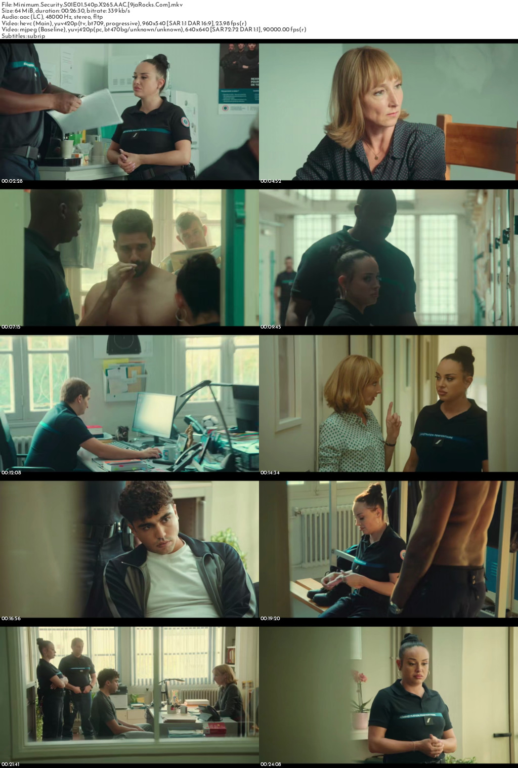 Minimum Security (2026 TV Series) - French Season 1 Screenshot 1