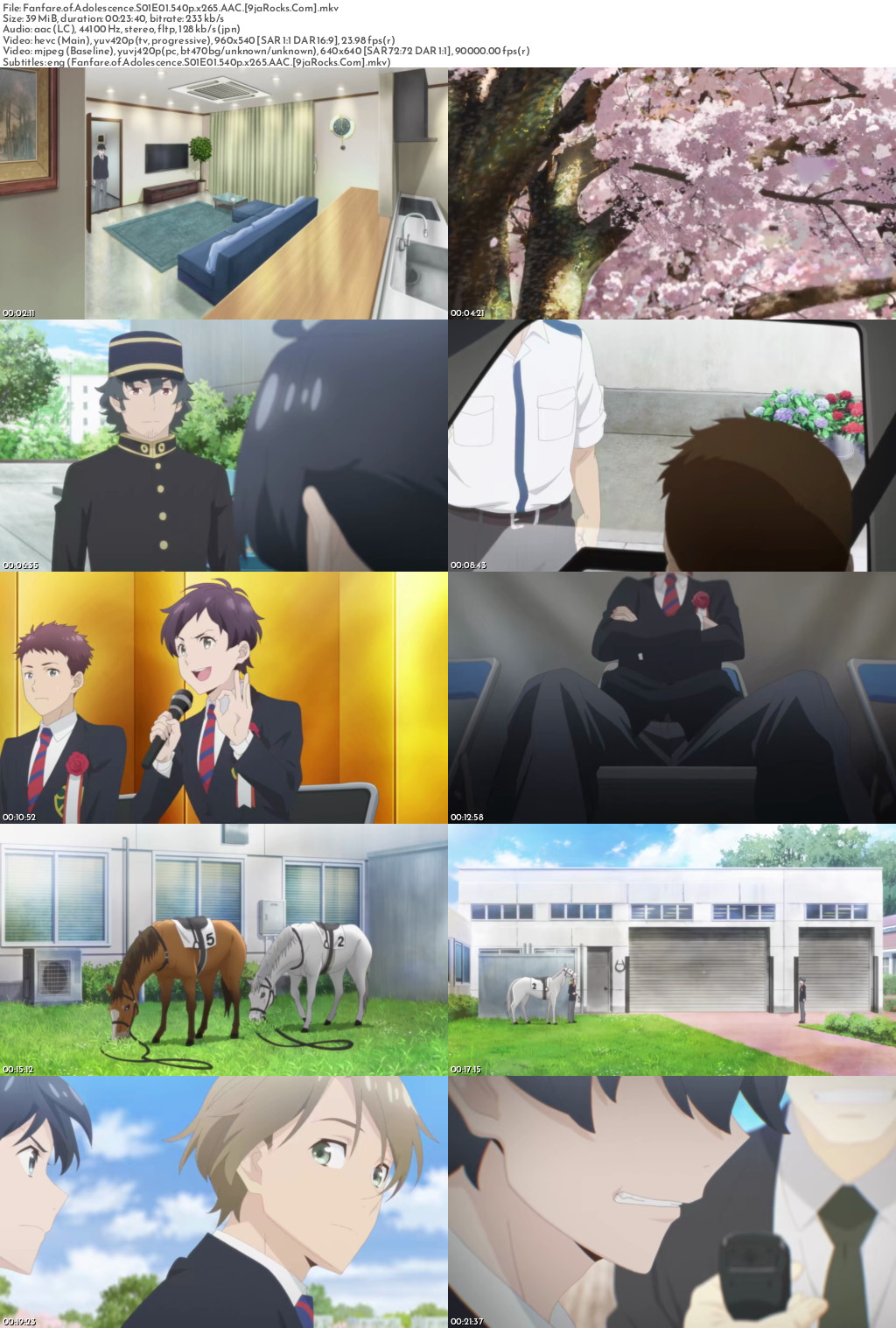 Fanfare of Adolescence (2022 Anime Series) Season 1 Screenshot 1