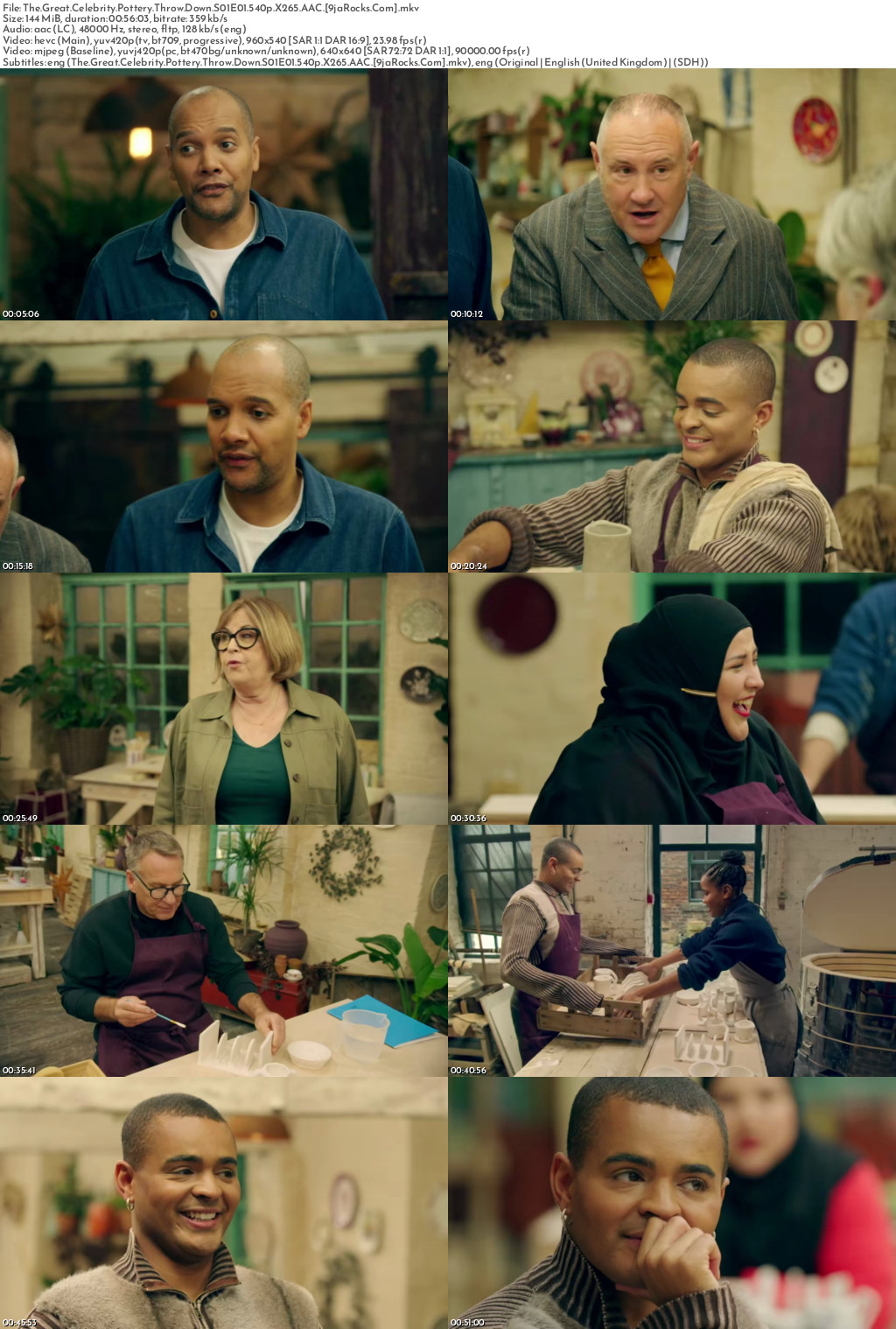 The Great Celebrity Pottery Throw Down (2026 TV Series) Season 1 Screenshot 1
