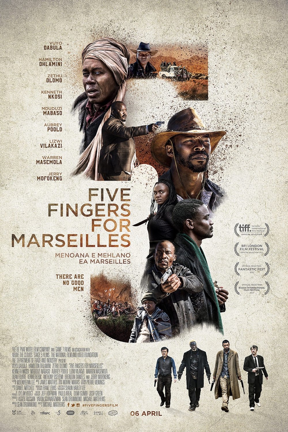 Five Fingers for Marseilles (2018)