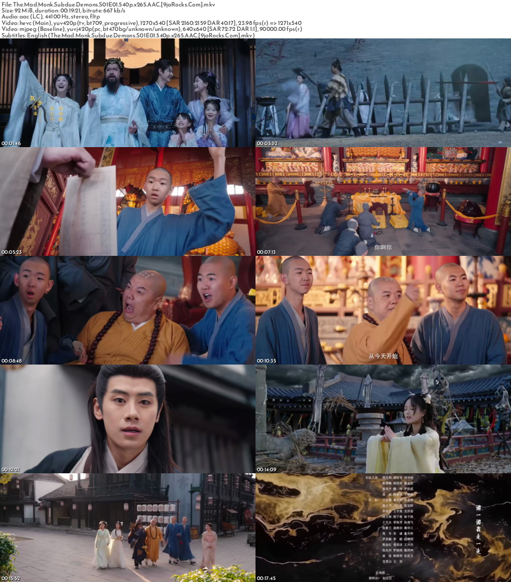 The Mad Monk: Subdue Demons (2026 Chinese Drama) Season 1 Screenshot 1